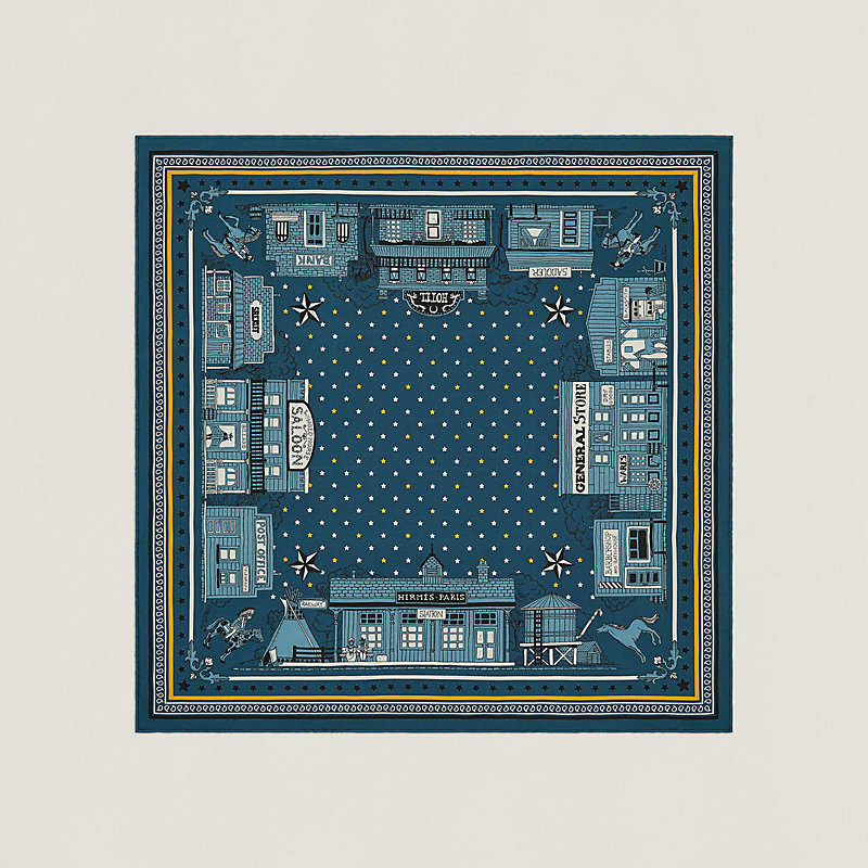 Hermès Paris Station bandana 55 | Hermès Australia